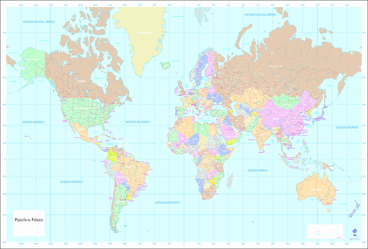 Planisferios Mapa Mundi Mercator Politicos O Fisicos 240000 Images Porn Sex Picture 2723